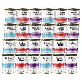 Dolina Noteci s Premium Junior Mix Wet Dog Food, 24 x 400 g