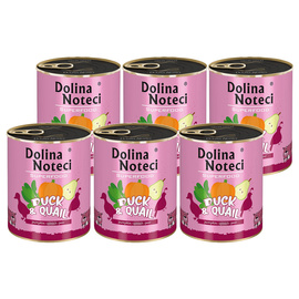 Dolina Noteci Superfood Wet Dog Food—Duck and Quail, 6-Pack (800 g each)