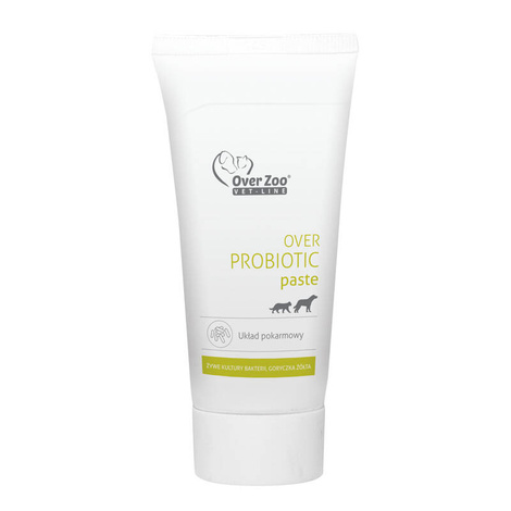 Over Zoo Over Probiotic Paste: Immune-Supporting Paste for Dogs and Cats, 50 g