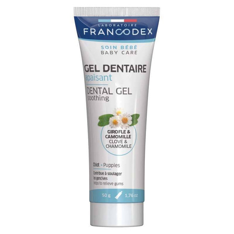 FRANCODEX Soothing Dental Gel for Puppies, 50 g
