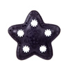 Barry King Dog Treat Toy, Black Star, 12.5 cm