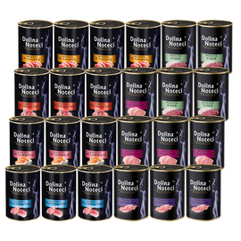 Dolina Noteci Premium Wet Cat Food, Assorted Flavors, 24 x 400 g
