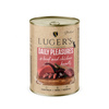 Luger's Daily Pleasures Sterilised Wet Cat Food with Beef and Chicken Hearts, 400 g
