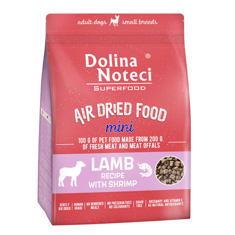 Dolina Noteci Superfood MINI Lamb and Shrimp Dog Food (Dried) 1 kg