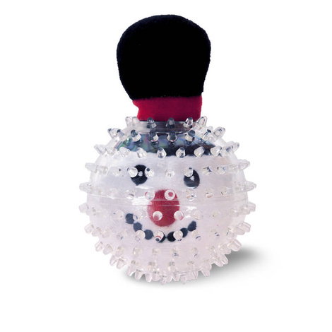 Hilton X-Mas Mascot in a Ball—Christmas Toy for Dogs: Small Snowman
