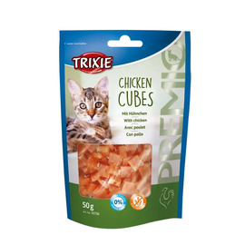 Trixie Cat Treats: Premio Cubes Chicken Snacks, 50 g