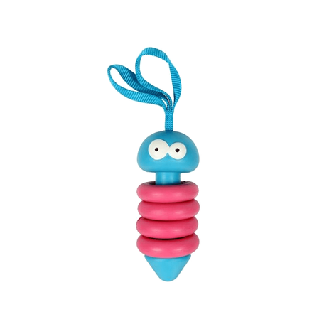 Coockoo Larry Pink Dog Toy, Pink, 16 cm