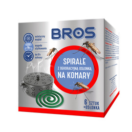 Spiral Mosquito Coils with Decorative Steel Covers, 6-Pack