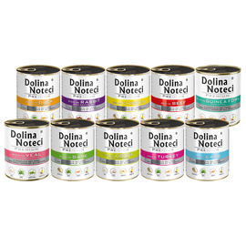 Dolina Noteci Premium Wet Dog Food, Assorted Flavors (No Fish), 10-Pack (800 g each)