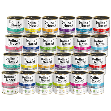 Dolina Noteci Premium Mix Wet Dog Food (Assorted Flavors) 24 x 800 g