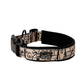 Dolina Noteci Lined Buckle Collar, 25 mm x 44–49 cm