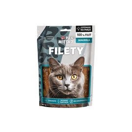 Pan Mięsko Cat Treat: Mackerel Fillets, 100 g