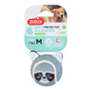 Zolux Dog Toy: Tennis Ball with Raccoon Design, Size M