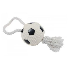 Zolux Dog Toy: Soccer Ball with String