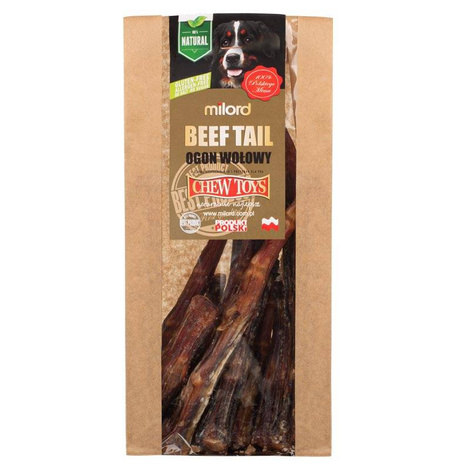 Milord Dog Treats: Beef Tails, 150 g