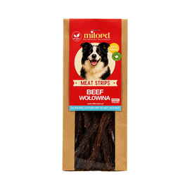 Milord Dog Treats - Beef Strips, 80 g
