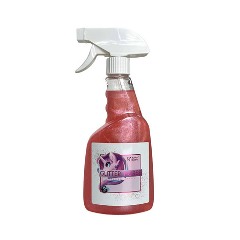 Over Horse Glitter Horse Unicorn Coat, Mane, and Tail Mist, 500 ml