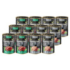 Super Rafi Cat Wet Food for Spayed Cats, Assorted Flavors, 12 x 400 g Pack