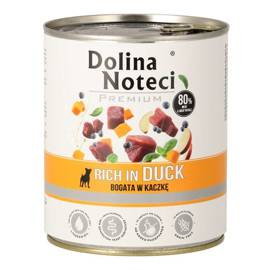 Dolina Noteci Premium Wet Dog Food, Rich in Duck, 800 g Can, LIMITED EDITION