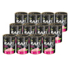 Rafi Cat Adult Wet Cat Food with Turkey, 12-pack (400 g each)