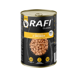 Rafi Classic Wet Cat Food: Chunks of Poultry in Gravy, 415 g