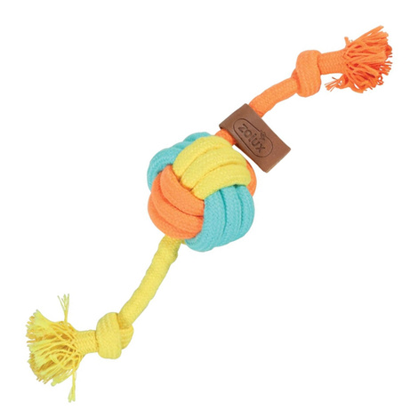 Zolux Twist Rope Knot Dog Toy for Fetch, 29 cm