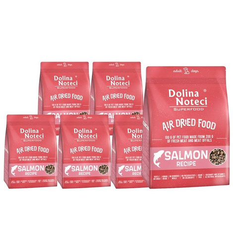 Dolina Noteci Superfood Salmon Dog Food (Dried) 6 x 1 kg