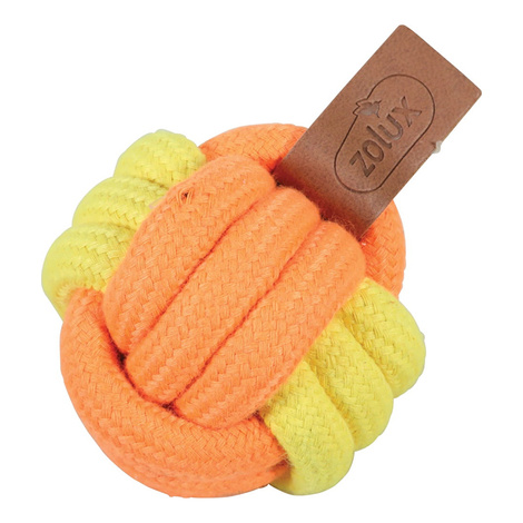 Zolux Dog Toy: Twist Rope Fetch Ball, 6 cm