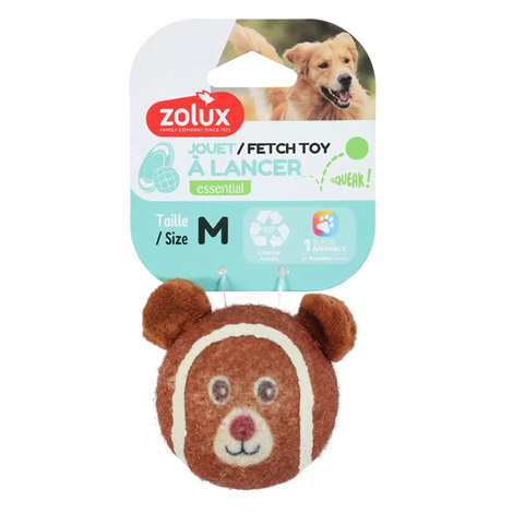 Zolux Dog Toy: Tennis Ball Bear M