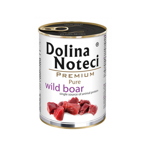 Dolina Noteci Premium Pure Wet Dog Food for Dogs with Allergies, Rich in Venison, 400 g