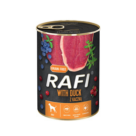 Rafi Wet Dog Food with Duck, 400 g
