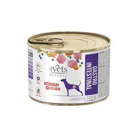 Veterinary Wet Dog Food for Dogs with Gastric Issues: 4Vets Natural Gastro Intestinal, 185 g
