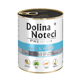 Dolina Noteci Premium Wet Dog Food, Rich in Lamb, 800 g Can