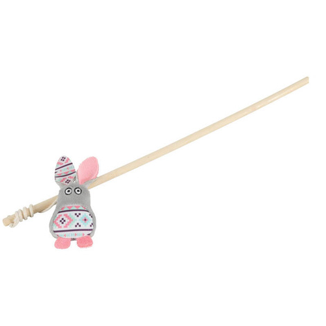 ZOLUX KALI Rabbit Gray Cat Toy (Fishing Rod)