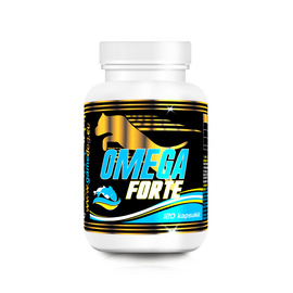 Game Dog Omega Forte EPA and DHA Fatty Acids Supplement for Dogs, 120 Capsules