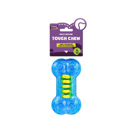 Cooper &amp; Pals Dog Teether with Nubs, Blue, 14 cm