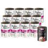 Dolina Noteci Premium Wet Dog Food, Turkey-Rich, 12-Pack (400 g each) + Free Piper Animals with Turkey and Broccoli (400 g)