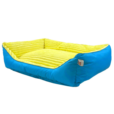 Pupilarni Kanapa Dog Bed, Size S, Yellow and Blue