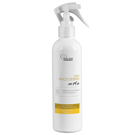 Over Zoo Over Myco Dermis Skin Care Product for Dogs and Cats, 250 ml