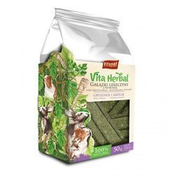 Vitapol Herbal Rodent Treat: Hazel Twigs with Parsley, 50 g