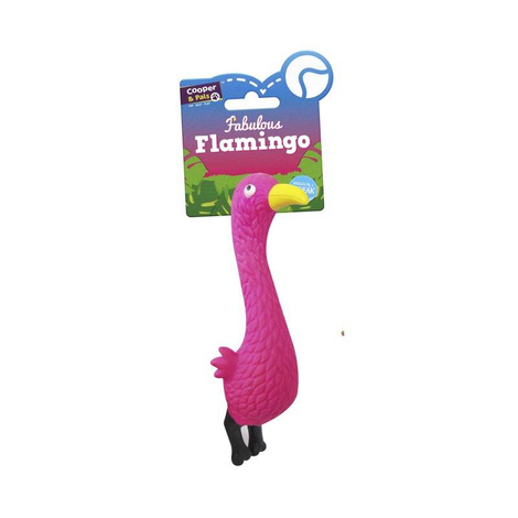 Squeaky Dog Toy - Flaming