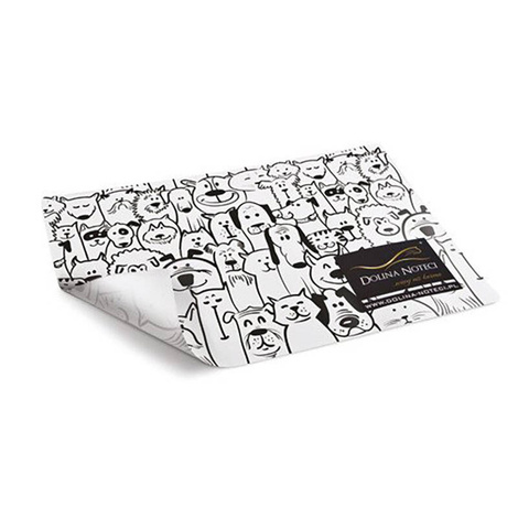 Dolina Noteci Dog or Cat Bowl Mat, 40 x 30 cm