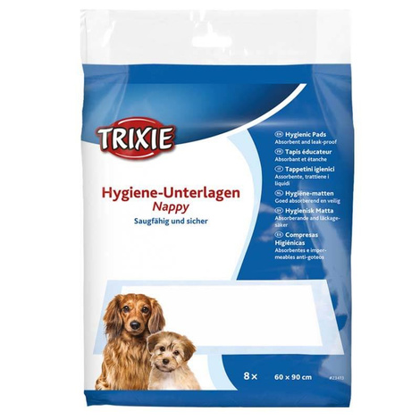 Trixie Potty Training Pads for Puppies to Help Them Learn to Go in a Litter Box or Outside, 60 x 90 cm