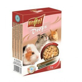 Vitapol Peanut Drops—Snacks for Rodents, 75 g