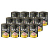 Rafi Cat Adult Wet Cat Food with Chicken, 12 x 400 g Pack