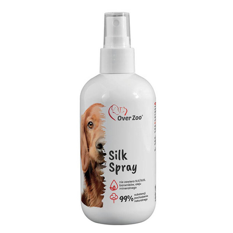 Over Zoo Silk Spray—a detangling treatment, 250 ml