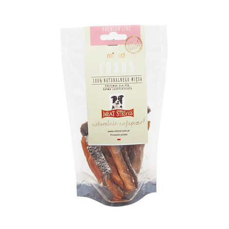 Milord Dog Treats: Salmon Chunks, 80 g