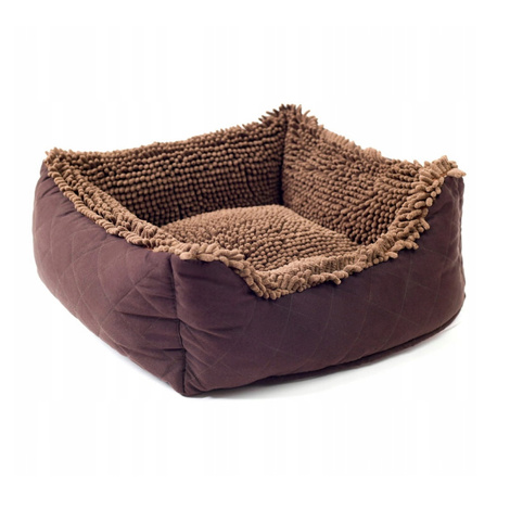 Dirty Dog Brown Dog Bed, 65x60 cm
