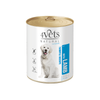 4Vets Natural Wet Dog Food with Lamb, 800 g Can