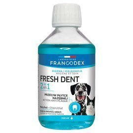 Francodex PL Fresh Dent Oral Care Solution for Dogs and Cats, 250 ml